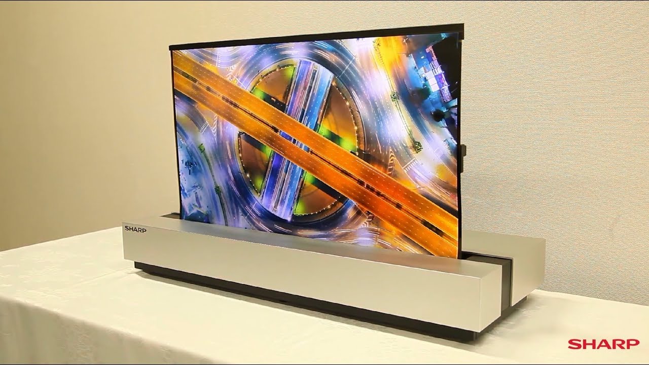 Компания Sharp готовит альтернативу складному телевизору от LG