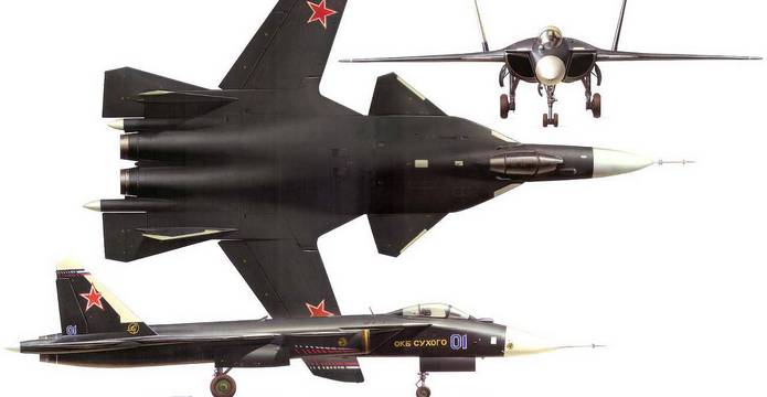 Черный Ястреб СУ-47 - «БЕРКУТ»